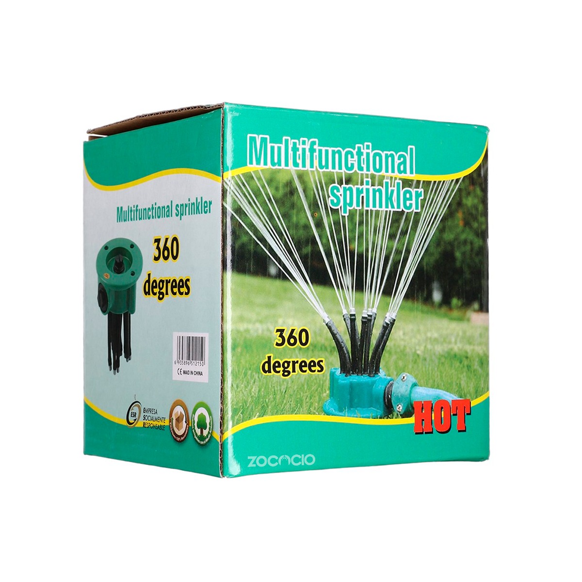 Rociador Regadera De Jardin 360 Grados